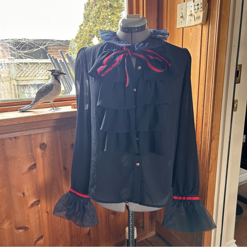 New with tag Chelsea (Honey boutique) Navy blue and Red Accent